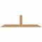 Ekena Millwork Portland Smooth Timber Gable Bracket, Western Red Cedar, 84"W x 24"H x 1 1/2"D x 5 1/2"F, 7/12 Pitch GBW084X24X0206POR00SWR - alternate 1